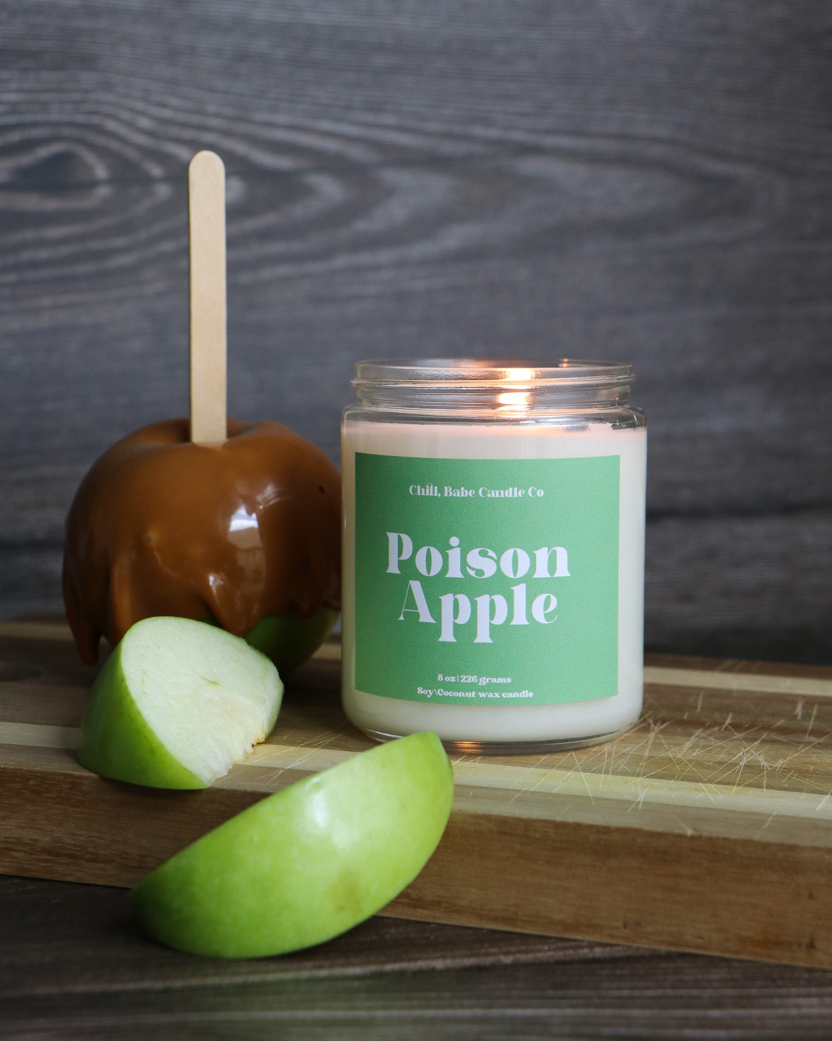 Poison Apple Candle | Apple + Caramel + Vanilla