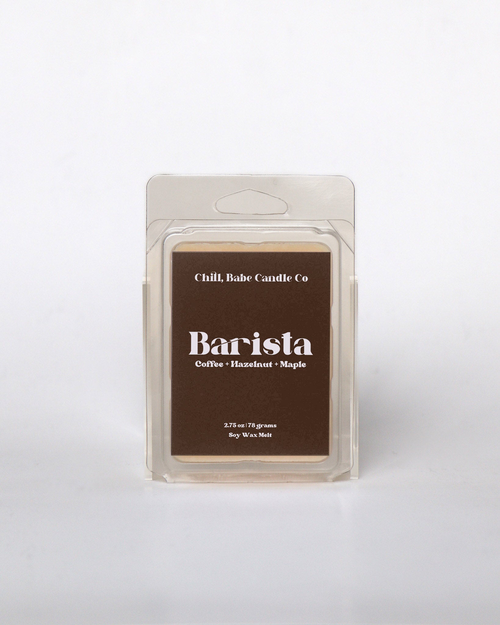Barista Wax Melt | Coffee + Hazelnut + Maple