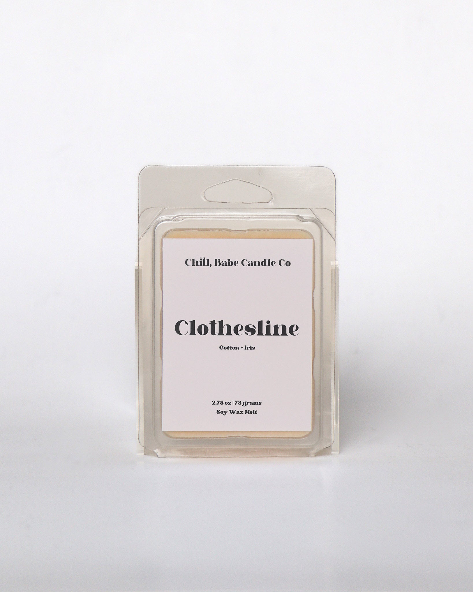 Clothesline Wax Melt | Cotton + Iris