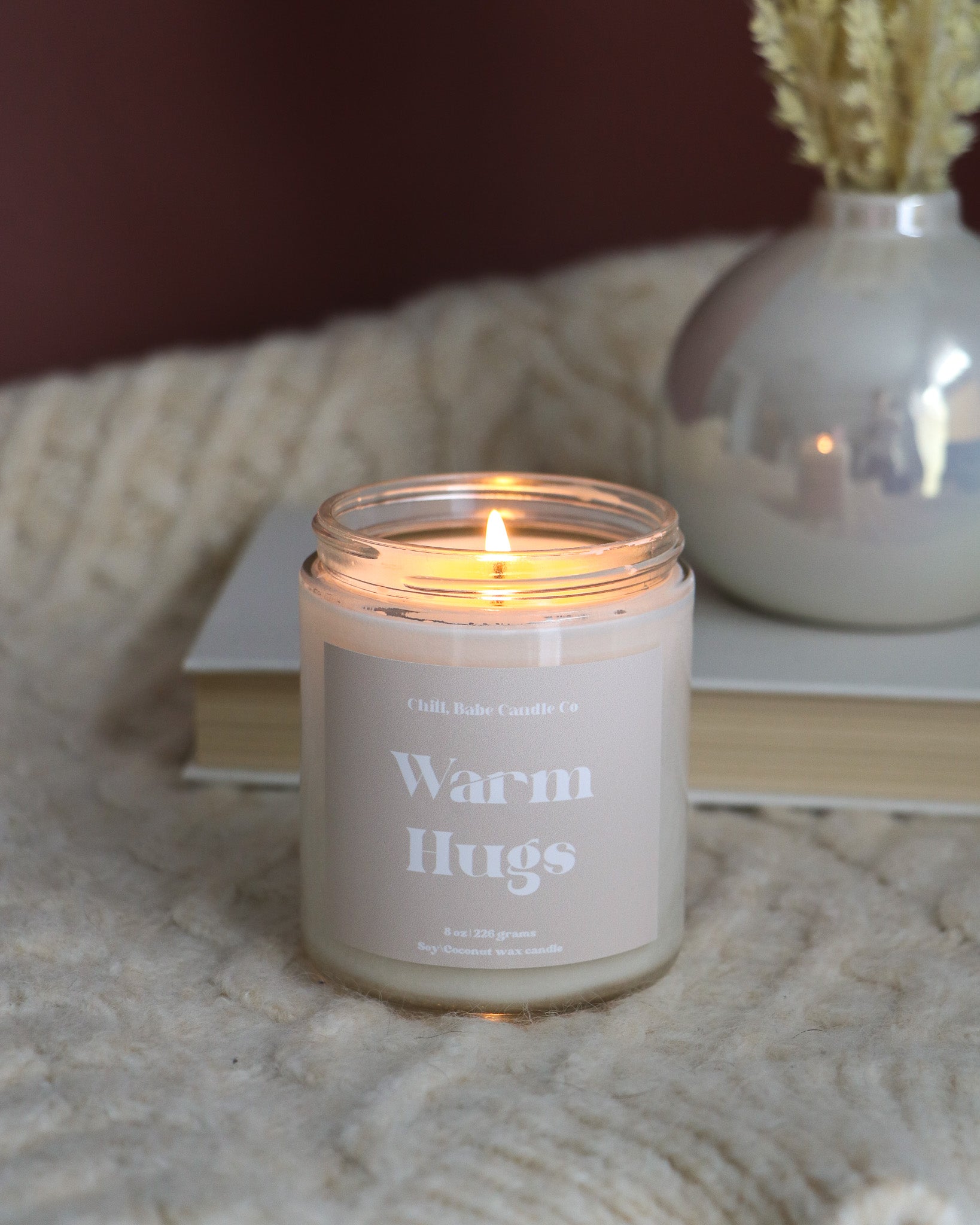 Warm Hugs Candle | Cream + Cardamom