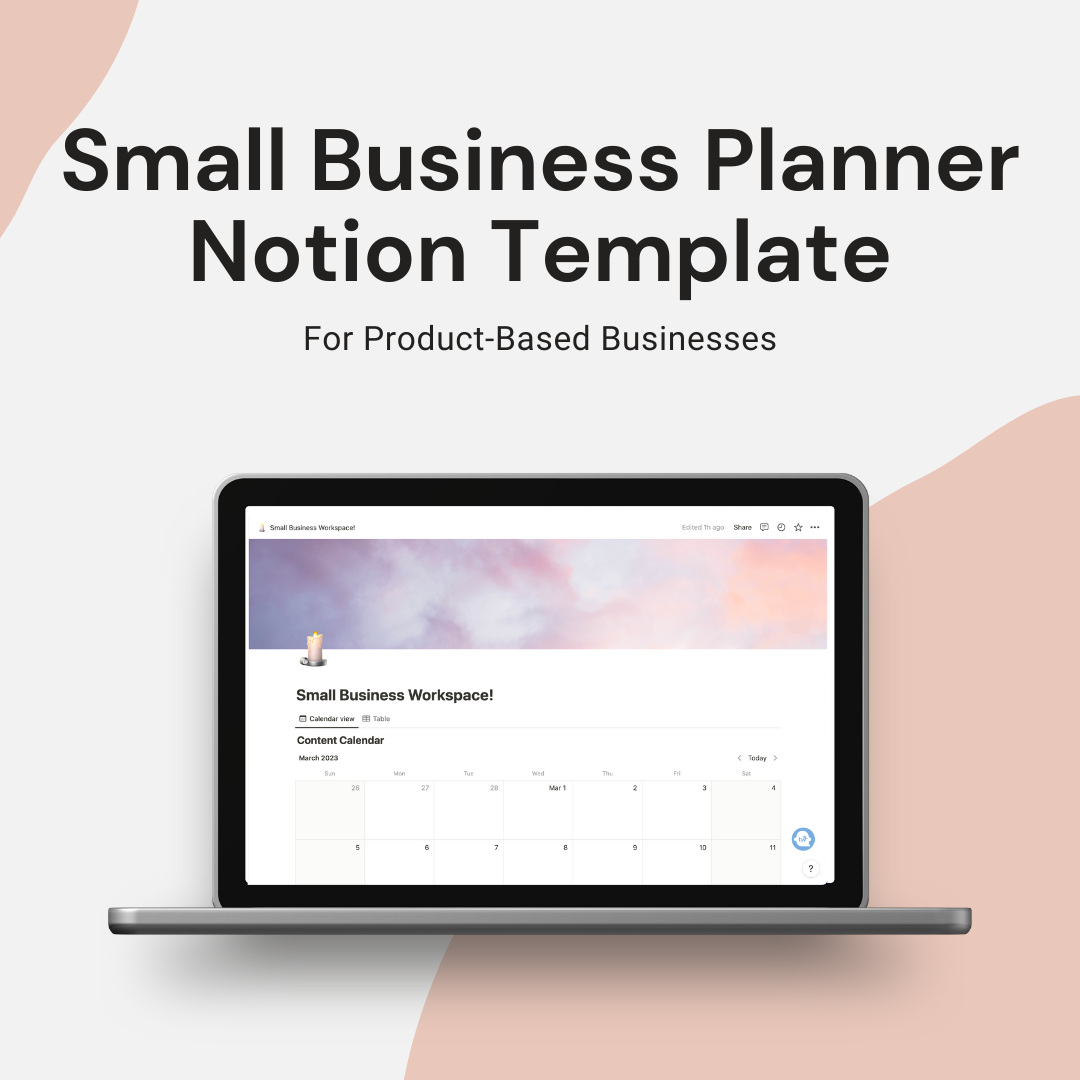 Small Business Notion Template
