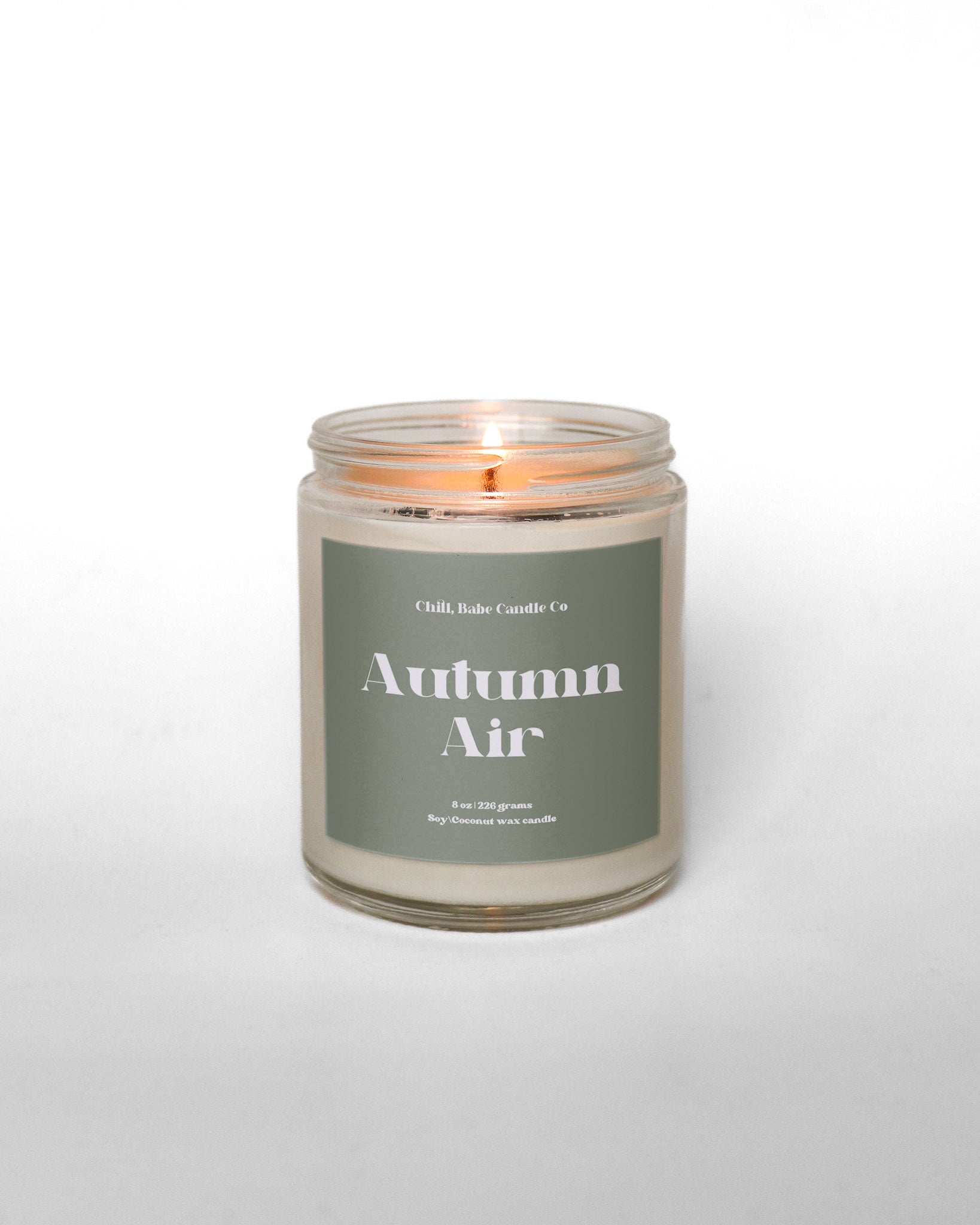 Autumn Air Candle | Oak + Citrus + Golden Amber