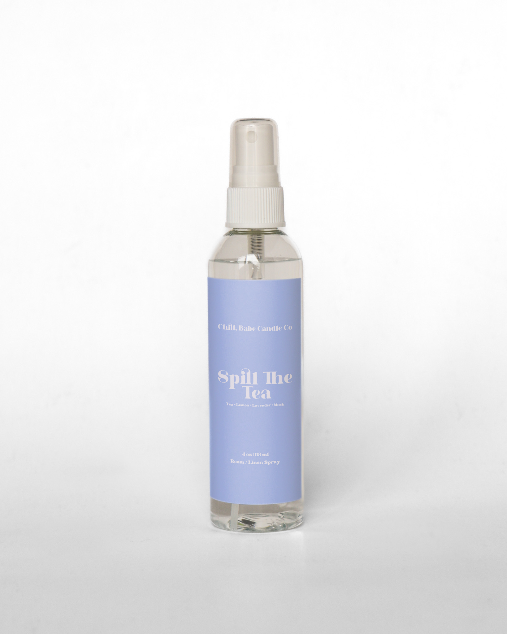 Spill The Tea Room & Linen Spray | Black Tea + Lemon + Lavender + Musk