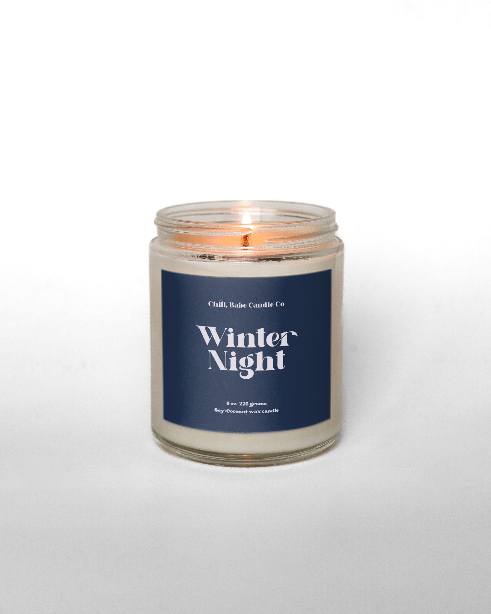 Winter Night Candle | Eucalyptus + Pine + Peppercorn + Cedar