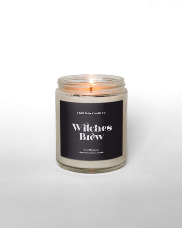 Witches Brew Candle | Cinnamon + Balsam + Patchouli - Chill, Babe Candle Co