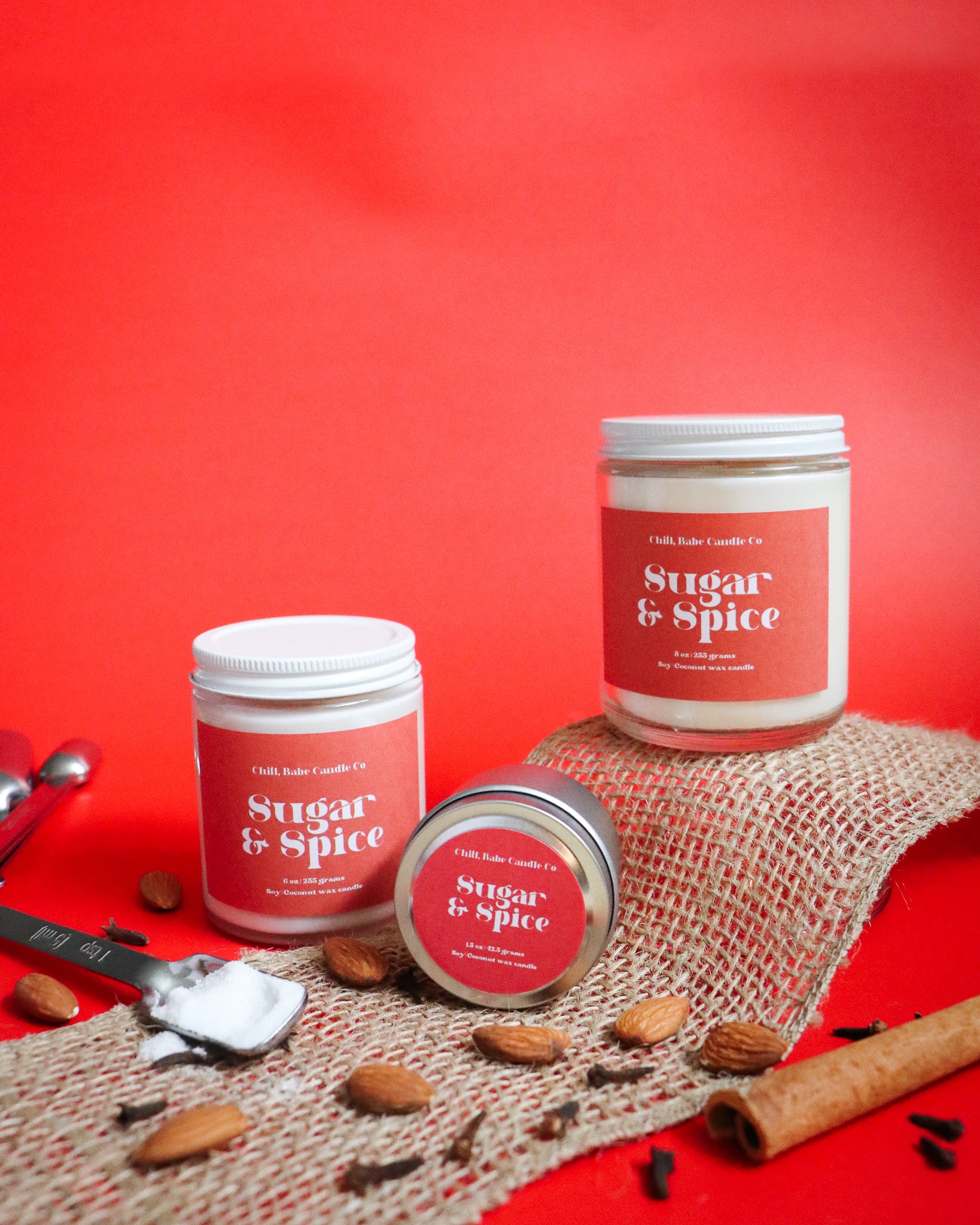 Sugar & Spice Candle | Butter + Spice + Vanilla