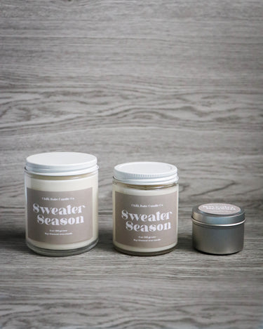 Sweater Season Candle | Autumn Leaves + Juniper + Sage